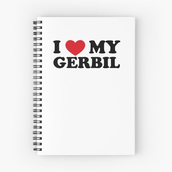 Item preview, Declaration of I Love My Gerbil designed and sold by EmeraldeaArt.