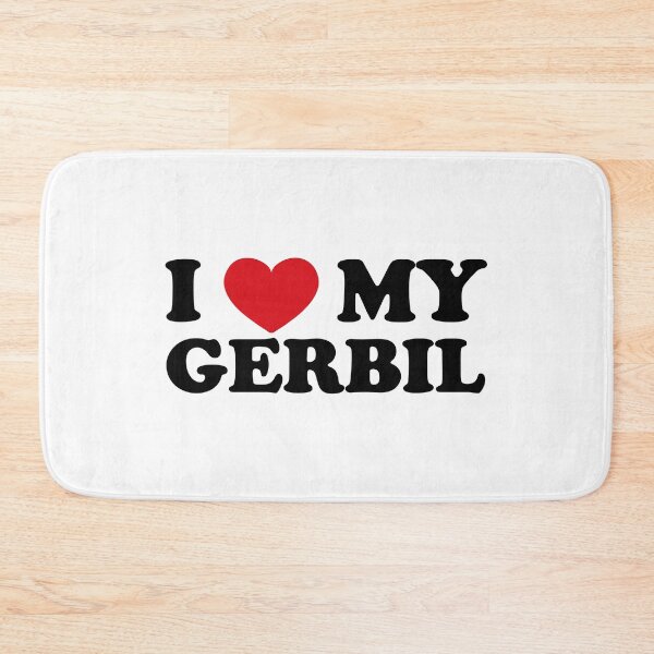 Item preview, Declaration of I Love My Gerbil designed and sold by EmeraldeaArt.