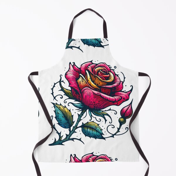 Item preview, Thorny Rose Pin Up Style Art designed and sold by Star-Fragment.