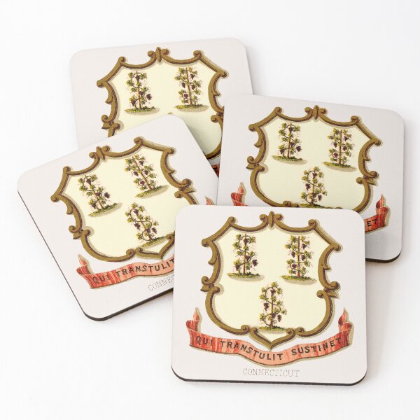 Item preview,  1876 Connecticut Coat of Arms designed and sold by historicimage.