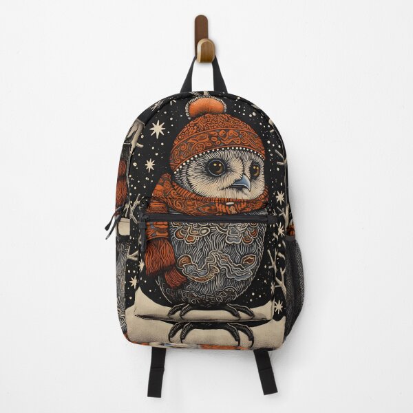 Item preview, Magic Owl in Winter Forest Funny Christmas Gift designed and sold by SecretDicer.