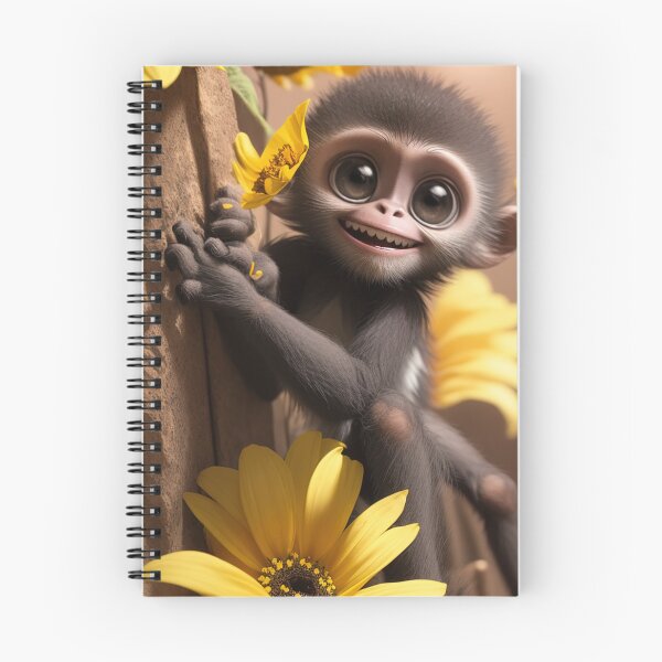 Item preview, Monkey Sunflower, nature, funny, cute, children, animal,  cheerful, fun,forest, designed and sold by Cyber Kids.