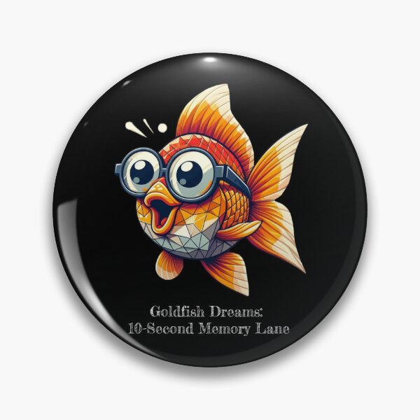 Item preview, Goldfish Dreams 10-Second Memory Lane designed and sold by HeadTurningArt.