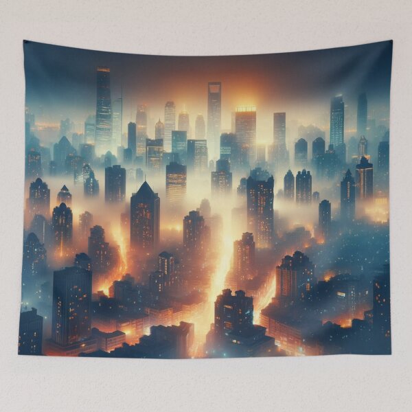 Item preview, City of Blazing Horizons designed and sold by EntchantedHues.