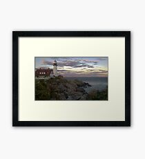 Cape Elizabeth Framed Print