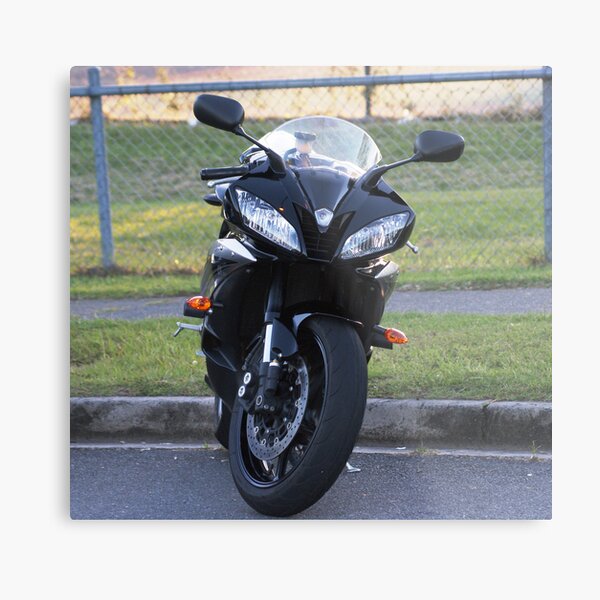R6 Yamaha Metal Print