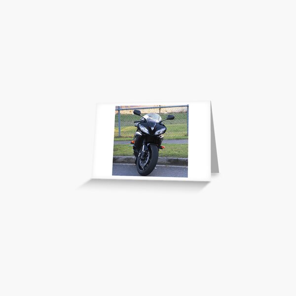R6 Yamaha Greeting Card