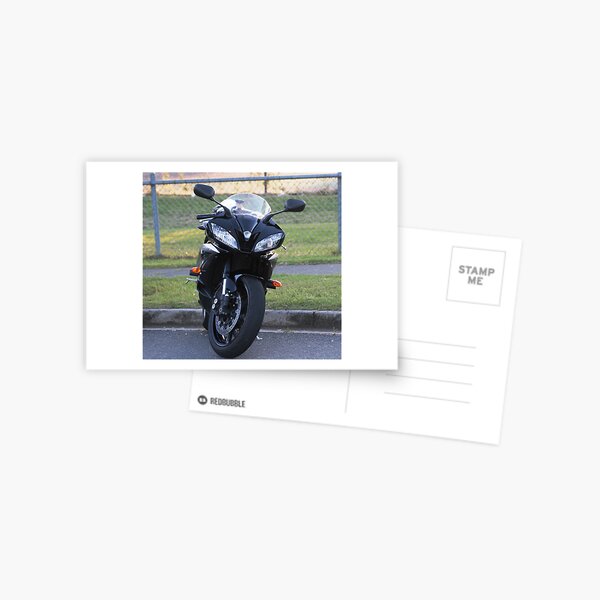 R6 Yamaha Postcard
