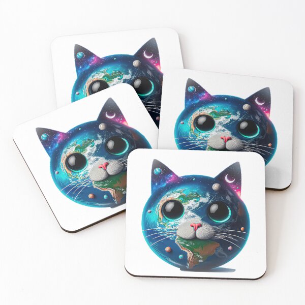 Item preview, Cute cat earth designed and sold by USE-NAME.