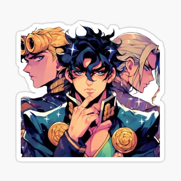 Is that a Jojo's reference?! Sticker for Sale by Bipin Baby