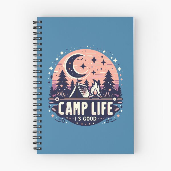 Item preview, CAMP LIFE - IS GOOD - Sticker, Hat, Pin, Magnet, Hoodie, Mug, etc designed and sold by cloudhiker.