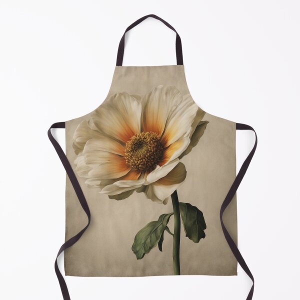 Item preview, Vintage oil painting of a single flower #2 designed and sold by Woodoartdesign.