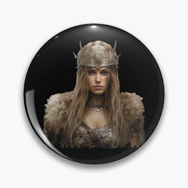 Item preview, Viking shield maiden design Valhalla designed and sold by Andrea-Design.