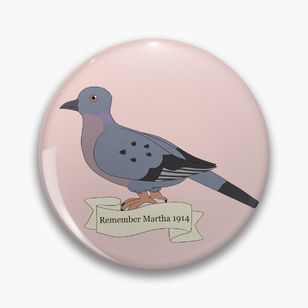 Item preview, Martha: The Last Passenger Pigeon designed and sold by RecentlyExtinct.