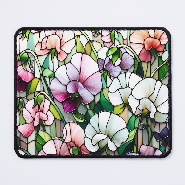 Item preview, Stained Glass Sweet Pea Serenade designed and sold by Matt's Artificial Nature.