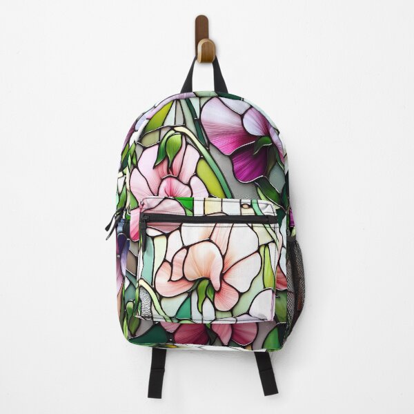 Item preview, Stained Glass Sweet Pea Serenade designed and sold by Matt's Artificial Nature.