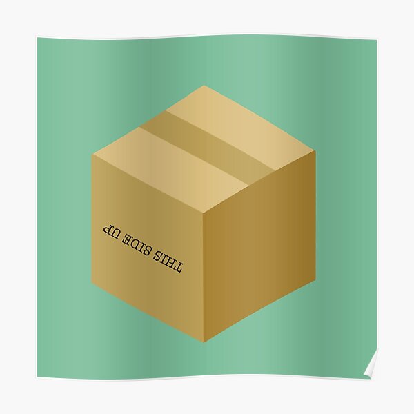 Cardboard Box Posters Redbubble
