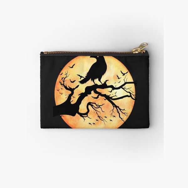 Item preview, Dark gothic raven in full moon designed and sold by erozzz.