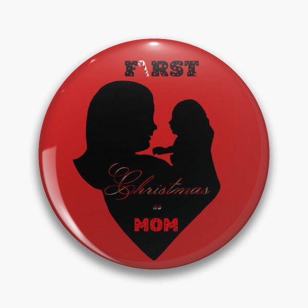 Item preview, First Christmas as Mom Design  designed and sold by Seyr.