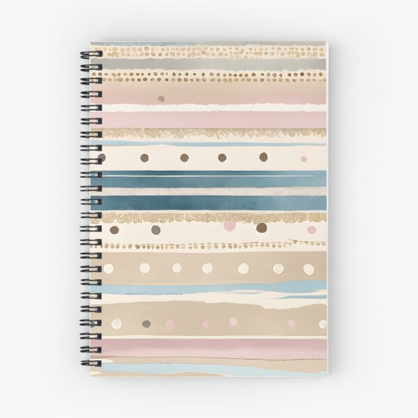 Item preview, Soft dots and stripes pattern designed and sold by Naturitude.