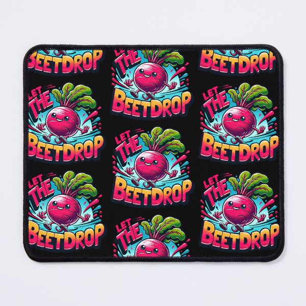 Item preview, Let The Beet Drop Funny Bass Puns designed and sold by SubtleSplit.