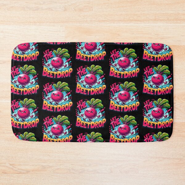 Item preview, Let The Beet Drop Funny Bass Puns designed and sold by SubtleSplit.