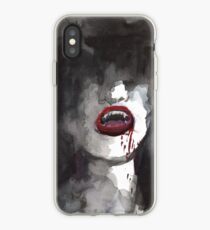 Vampir Mädchen iPhone-Hülle & Cover