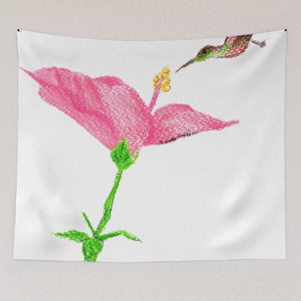 Item preview, Hummingbird in Flight designed and sold by sandrahlee.