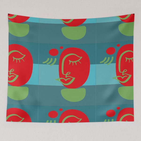 Item preview, Abstract Face Design designed and sold by topzmart.