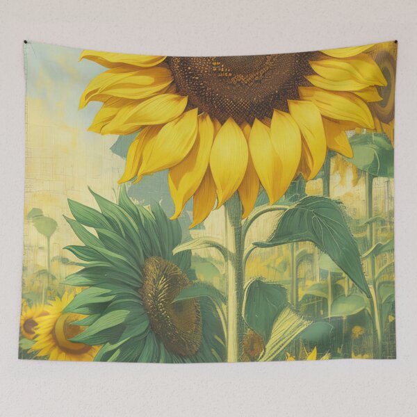 Item preview, Sunflower, flower, sun, yellow, garden, nature, tropical, beach designed and sold by Cyber Kids.