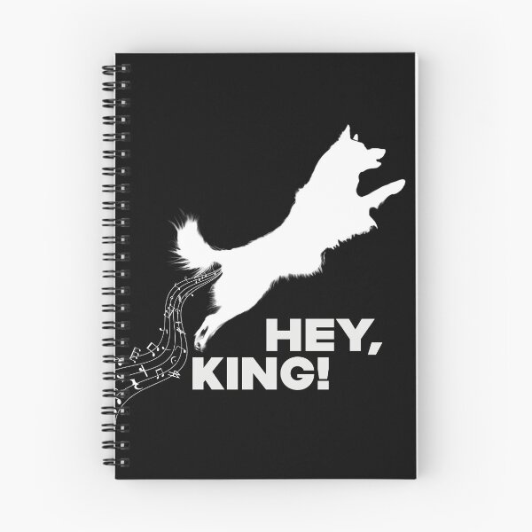 Item preview, Border Collie poops music HEY, KING! designed and sold by seeyouspacec.