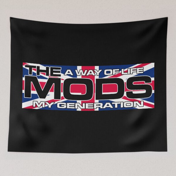 Artikelvorschau, Die Mods – Union Jack – A Way Of Life – My Generation V1b entworfen und verkauft von RetrospectUK.
