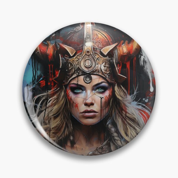 Item preview, Viking shield maiden design Valhalla designed and sold by Andrea-Design.