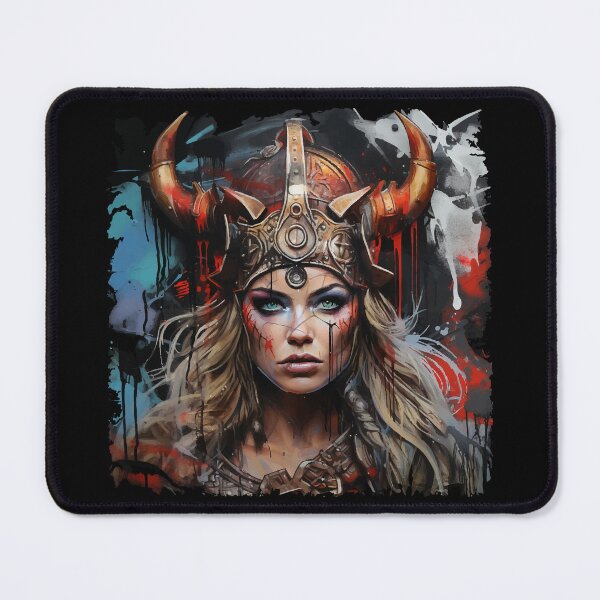 Item preview, Viking shield maiden design Valhalla designed and sold by Andrea-Design.