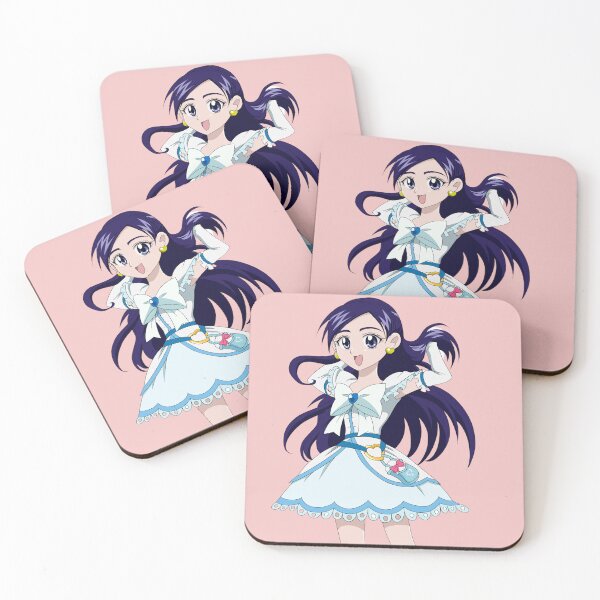 Item preview,  Futari wa Precure, Yukishiro Honoka, Cure White, Heart Brooch, Heart Earrings, designed and sold by AbominationShop.