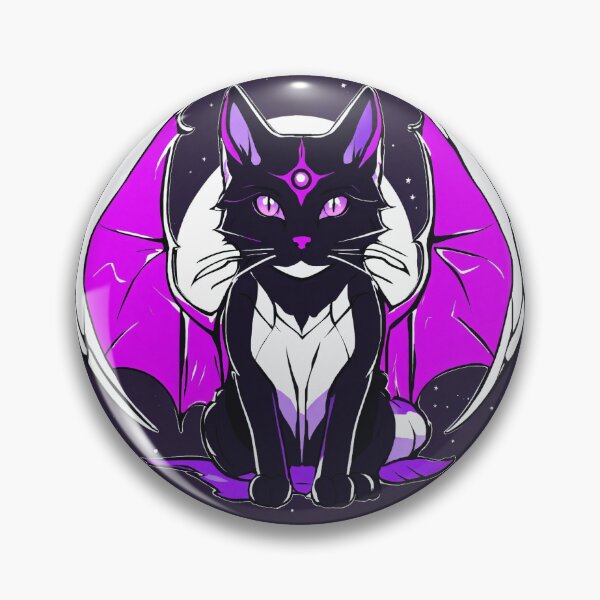 Item preview, bat cat designed and sold by RockPalette.
