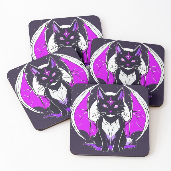 Item preview, bat cat designed and sold by RockPalette.