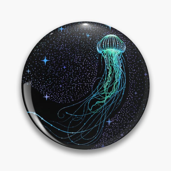 Item preview, Starry jellyfish - Colored designed and sold by AlirizaCAKIR.