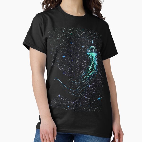 Item preview, Starry jellyfish - Colored designed and sold by AlirizaCAKIR.