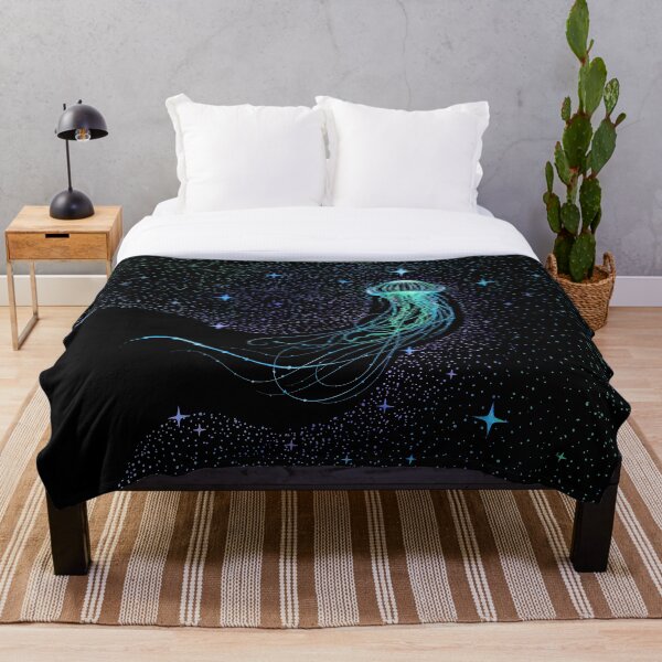 Item preview, Starry jellyfish - Colored designed and sold by AlirizaCAKIR.