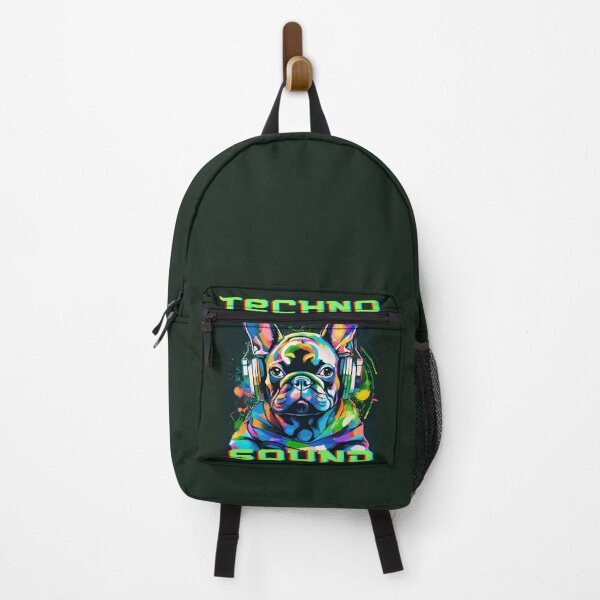 Item preview, Techno Sound - French Bulldog designed and sold by Aweye Shop.