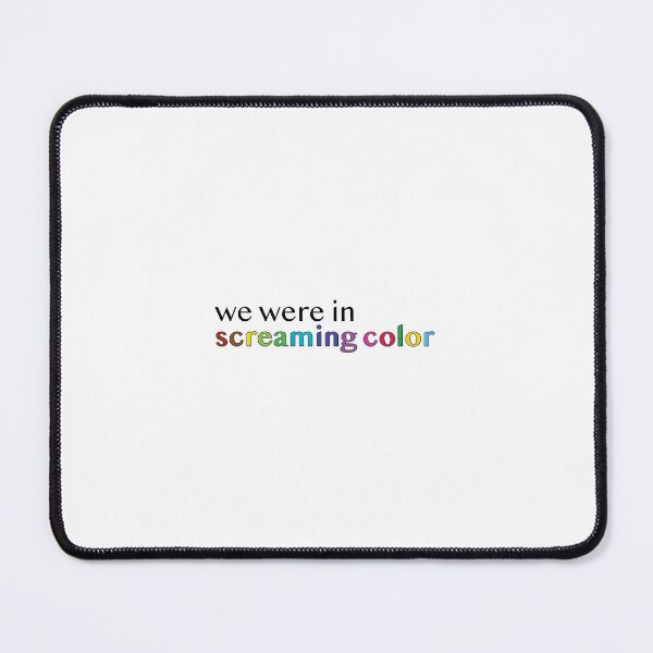 Item preview, "We were in screaming color" Out of the Woods sticker designed and sold by tsarada.