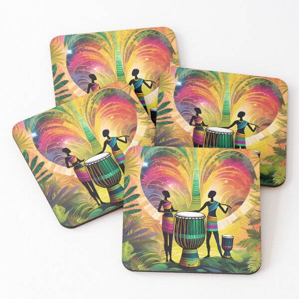 Item preview, Drumming couple designed and sold by Yngo Gutmann.