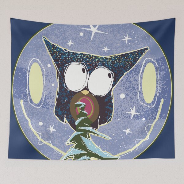 Item preview, Owl and the Moon designed and sold by Rickybrook.