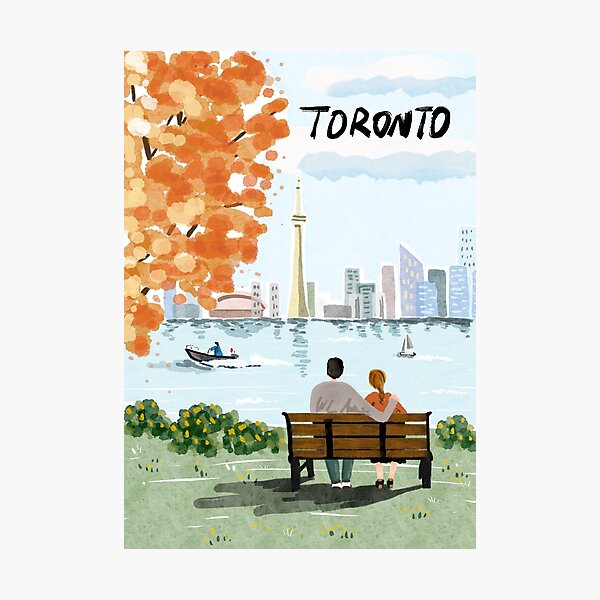 Item preview, Toronto Landmarks - Centre Island and Skyline designed and sold by joqiao.