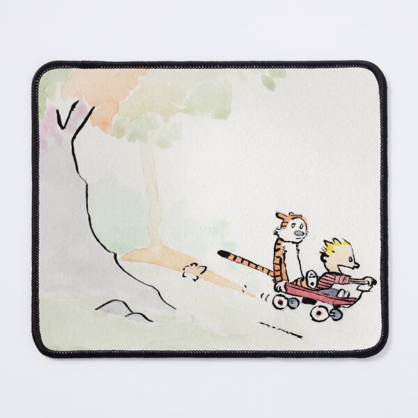 Item preview, Calvin and Hobbes riding a radio flyer.  designed and sold by Rtakahata.