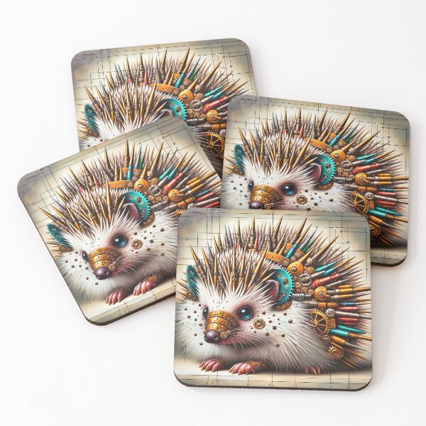 Item preview, Steampunk Hedgehog designed and sold by NovosArt.