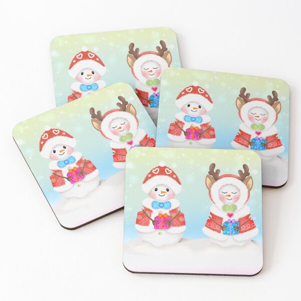 Item preview, Snowman and his friend ,merry Christmas  designed and sold by Florencute.