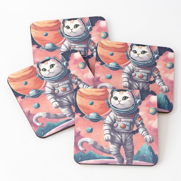 Item preview, Cosmic Explorer: A Feline Stargazer Soars Through the Ether designed and sold by Raffaellek.