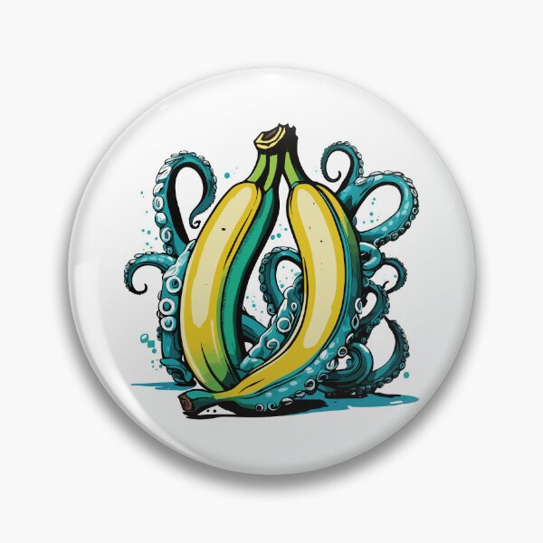 Item preview, Banana with tentacles. Bananacle. designed and sold by twisted-dot.